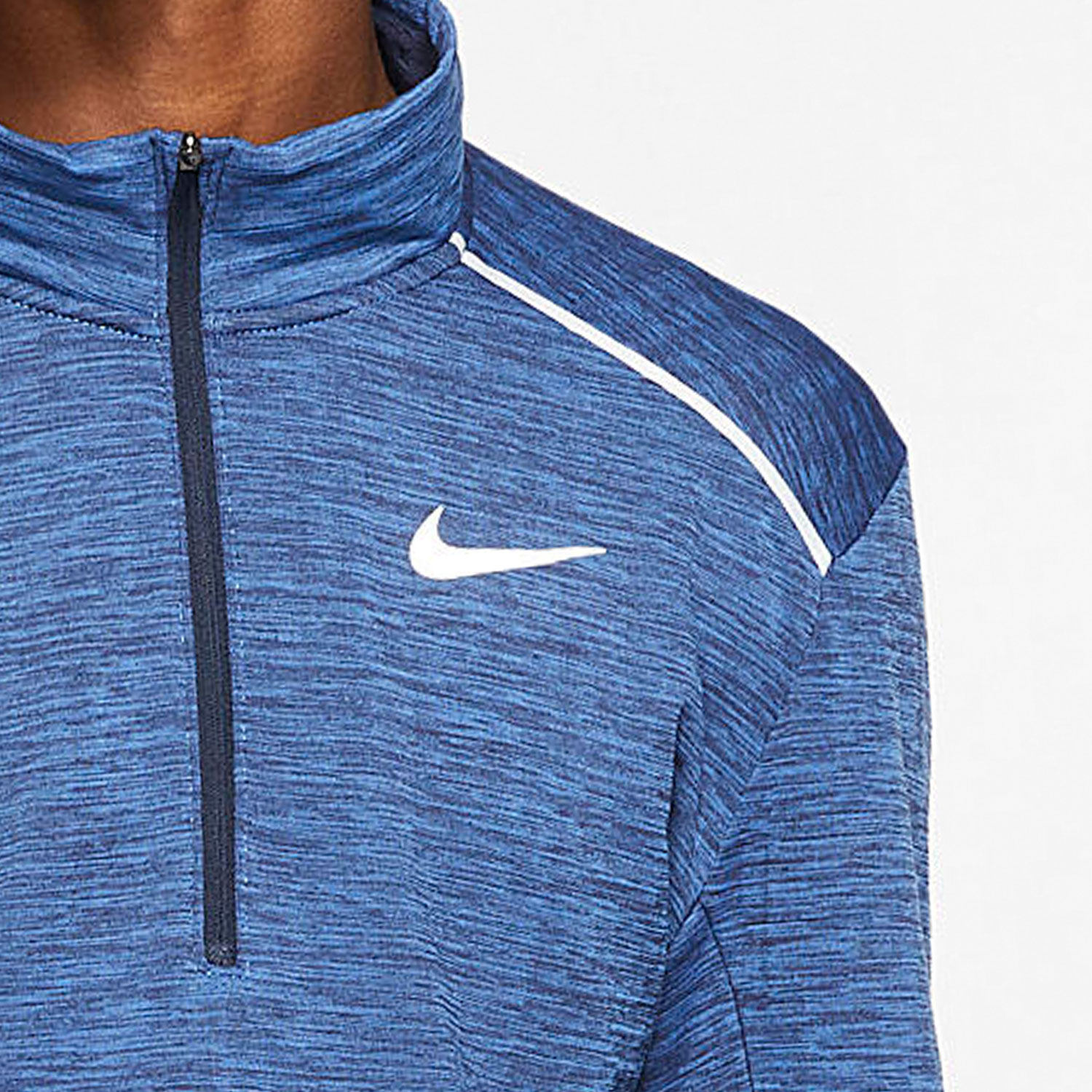 nike耐克正品健身春季新款男子运动训练长袖立领运动t恤