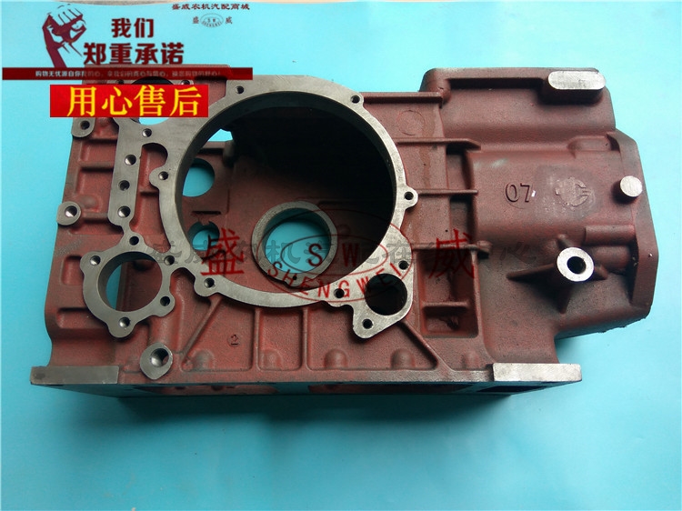 单缸水冷柴油机配件常柴s1100马力机体机身缸体柴油机