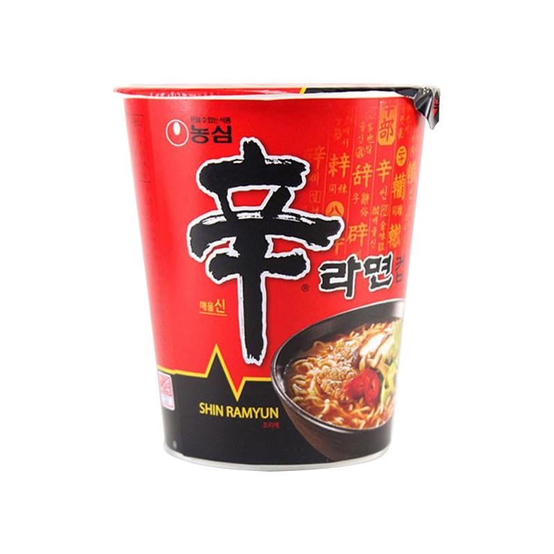 农心辛拉面桶装韩国碗面桶装泡面小杯泡面小桶泡面韩国进口食品