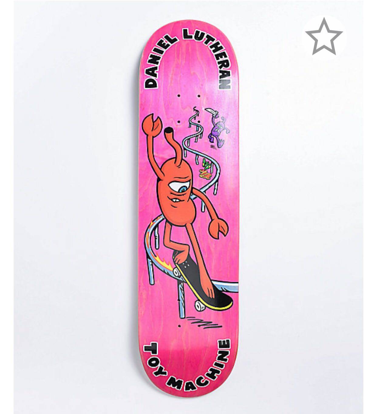 美国toymachine玩具机器怪物红色danielfountain男女滑板