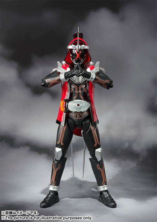 新年玩具模型手办 假面骑士 ghost shf 武藏魂 宫本武藏 可动