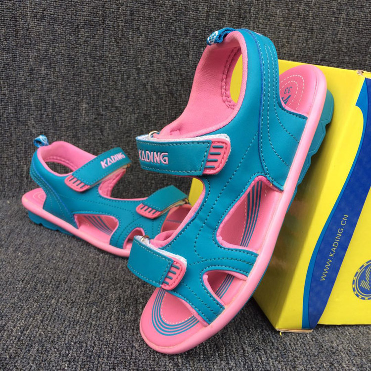 童鞋正品卡丁夏季款女凉鞋轻便沙滩运动鞋女孩凉鞋