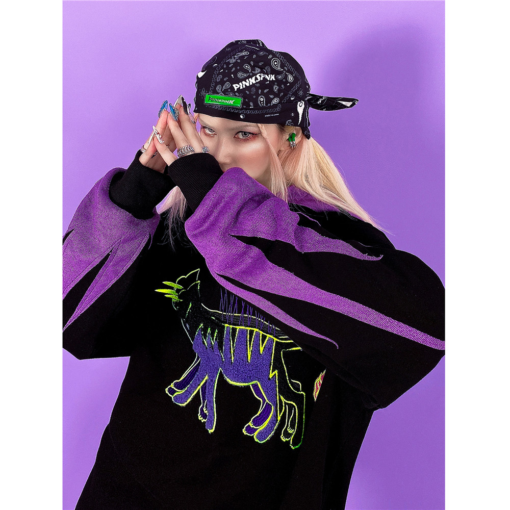 pink院长原创太极腰果街头嘻哈头巾街舞围巾围巾