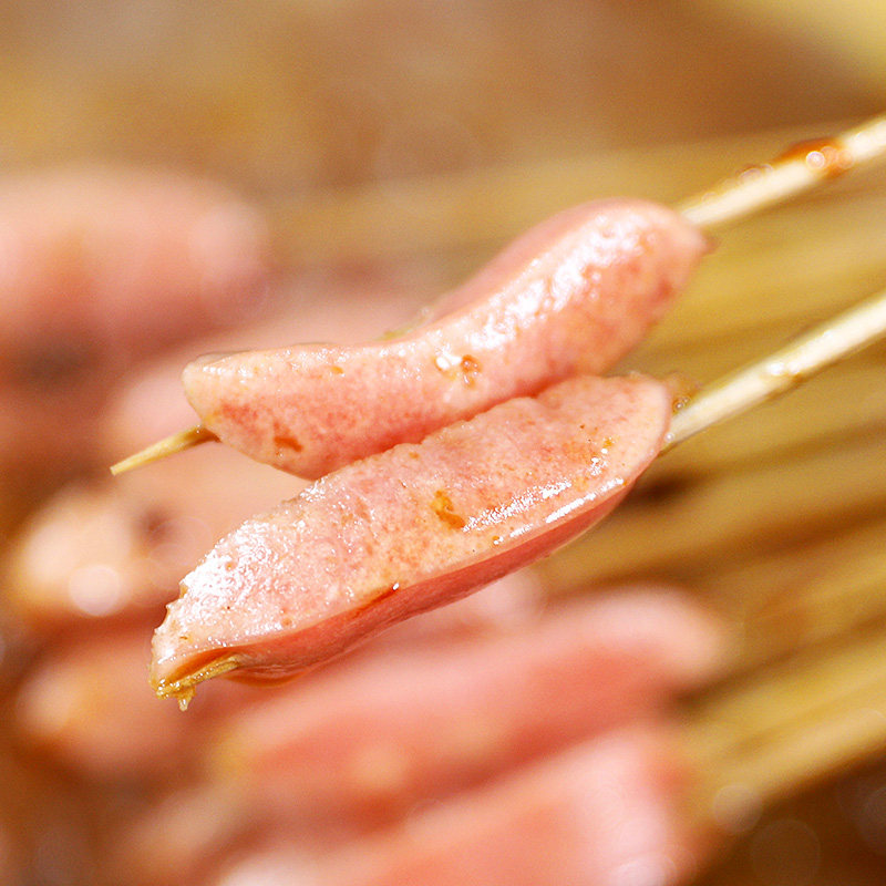 革命小串肉串鸡肉串里脊肉串商用油炸小吃中街烧烤肉串半成品冷冻