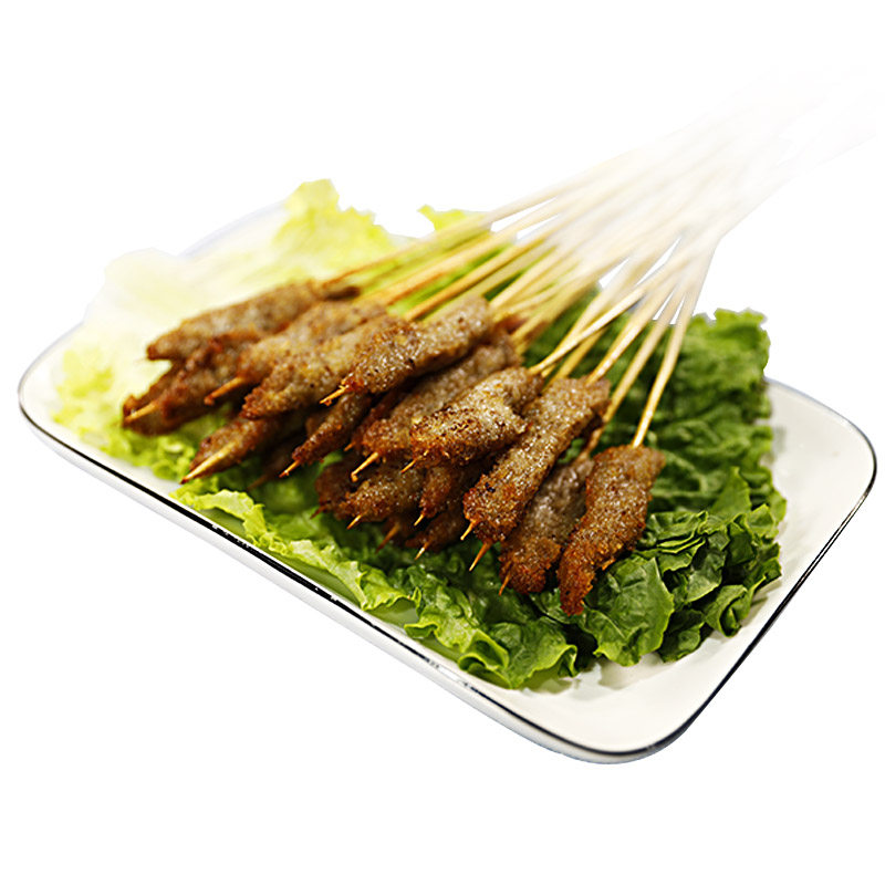 绝味小串倔强小牛排迷你小串2000串整箱包邮油炸串 冷锅串串 裹粉-mc