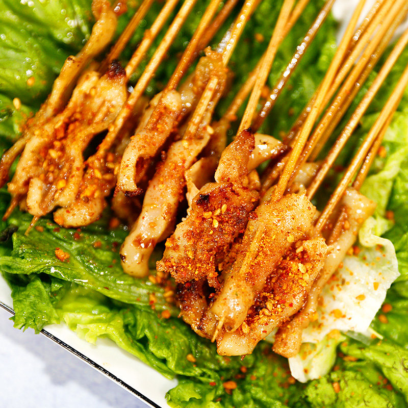 绝味小串涮锅串特色小鸡鸡皮10串20把10包整箱鸡肉丸