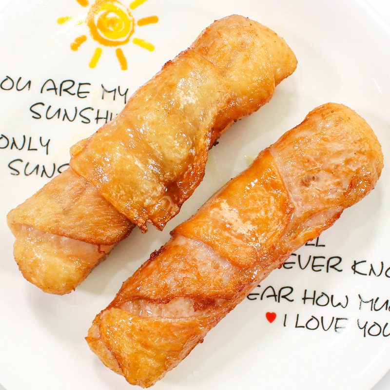 爆浆鸡腿卷10个 台湾爆汁鸡肉卷烧烤食材油炸鸡皮半成品小吃1kg