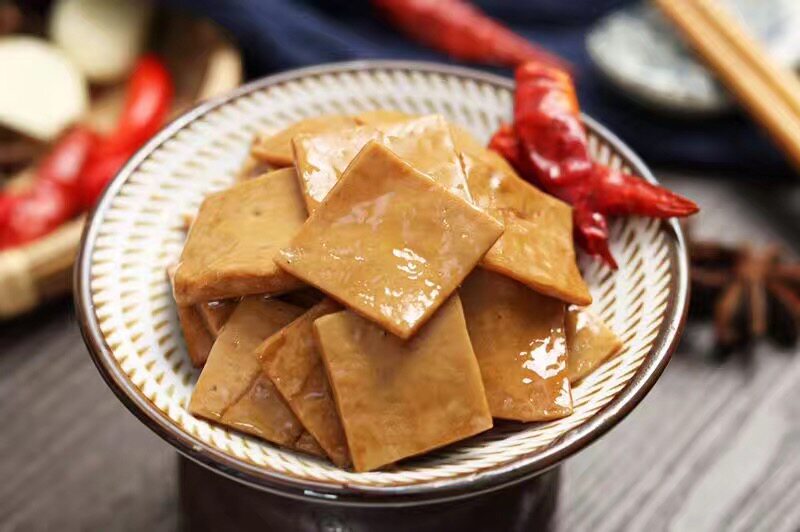 阿恒美食温州特产农家秘制五香干豆豆腐干零食豆腐干