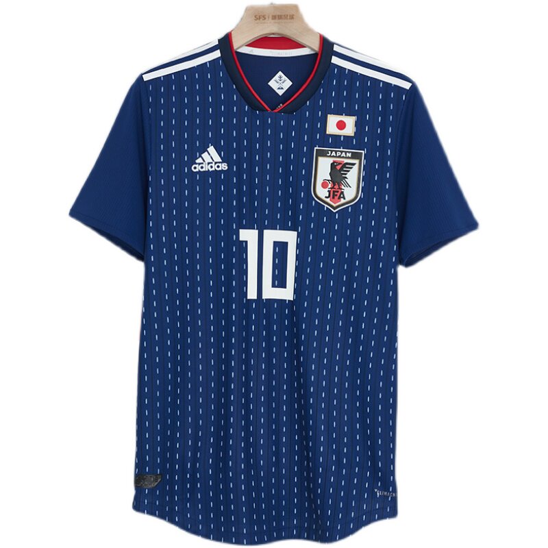 sfs阿迪达斯2018世界杯日本主场球衣短袖球员足球足球服