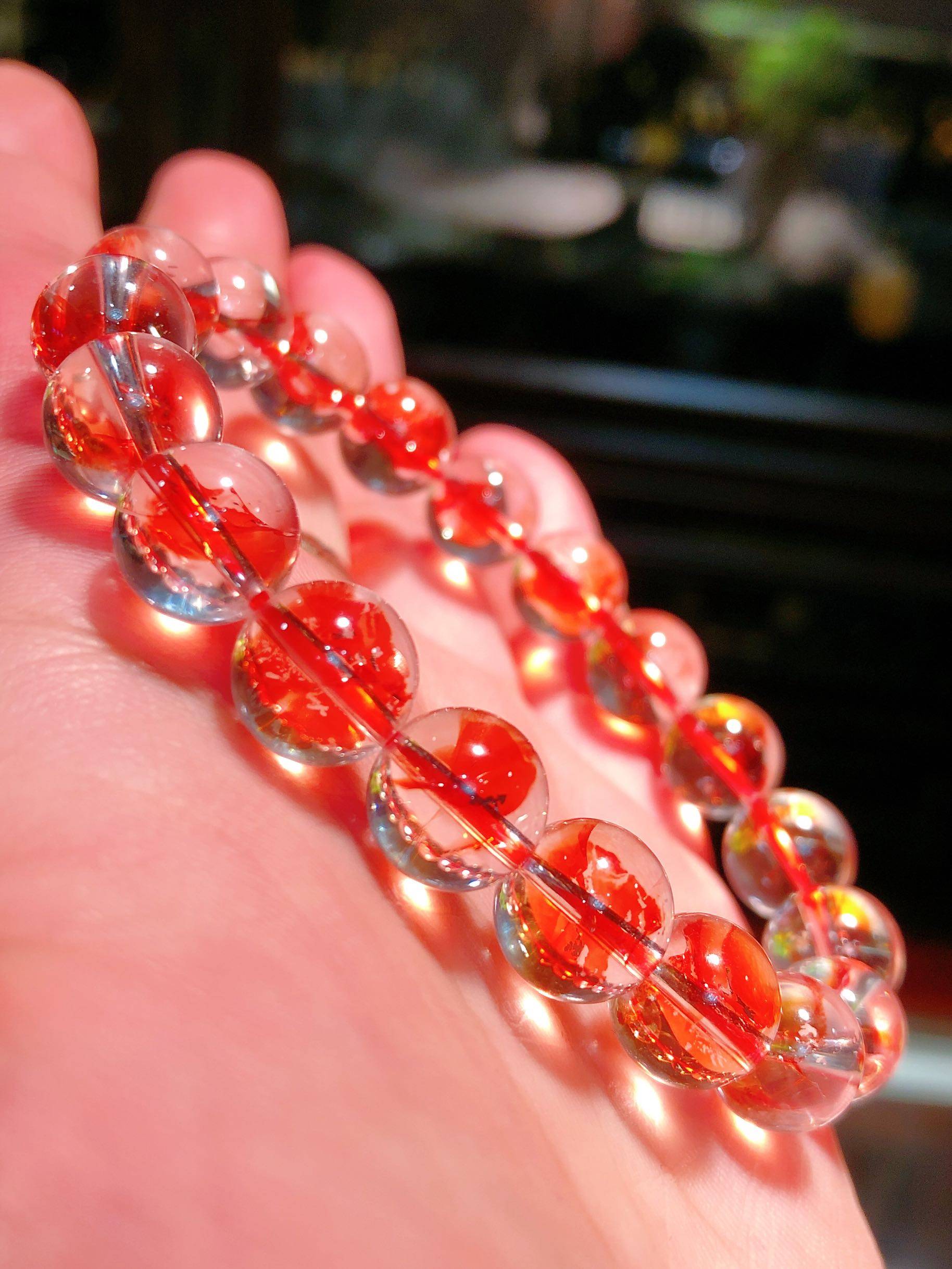 镇店之宝天然水晶7a坦桑尼亚老坑炫耀凤羽手链女手串手链