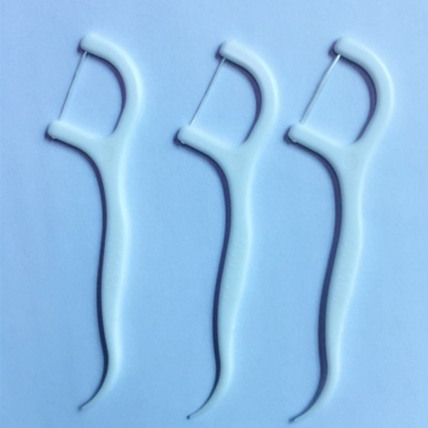 牙线500支饭店水果装水实惠家庭圆线餐厅缝线牙线