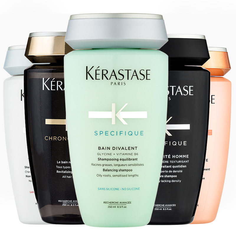 卡诗洗发水双重功能250ml正品油皮干发无硅油洗发水控油头发护理