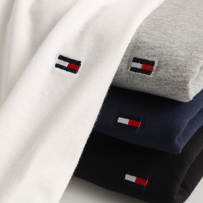 阿瞳牛社 美国正品Tommy Hilfiger汤米短袖男圆领夏季宽松T恤潮牌