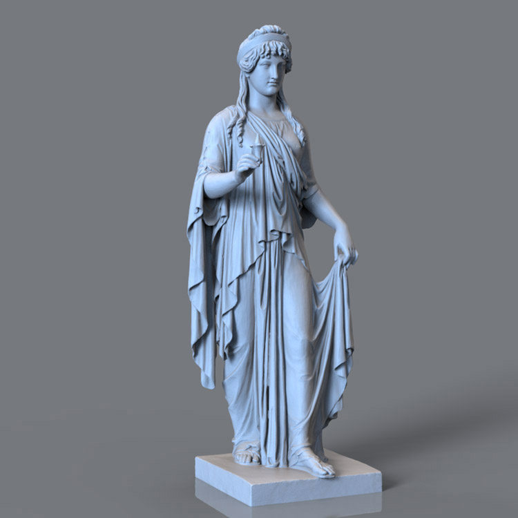 3d打印图纸模型希腊罗马雕像希望女神stl摆件设计素材