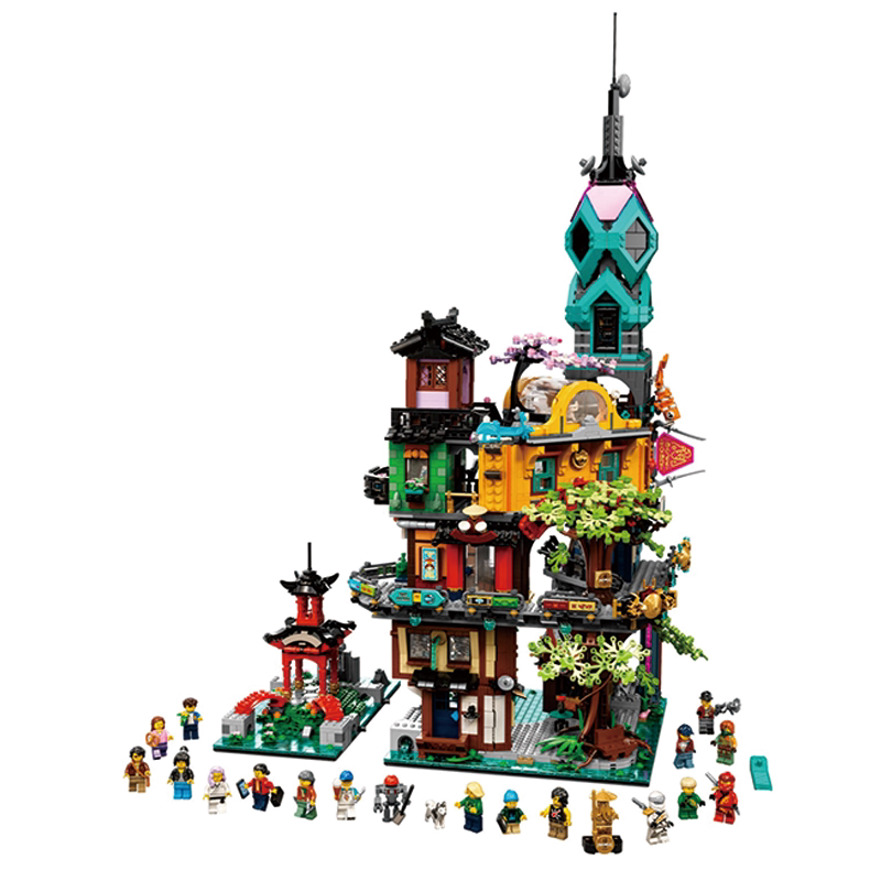 忍者lego乐高幻影系列71741花园2021年新品儿童建构