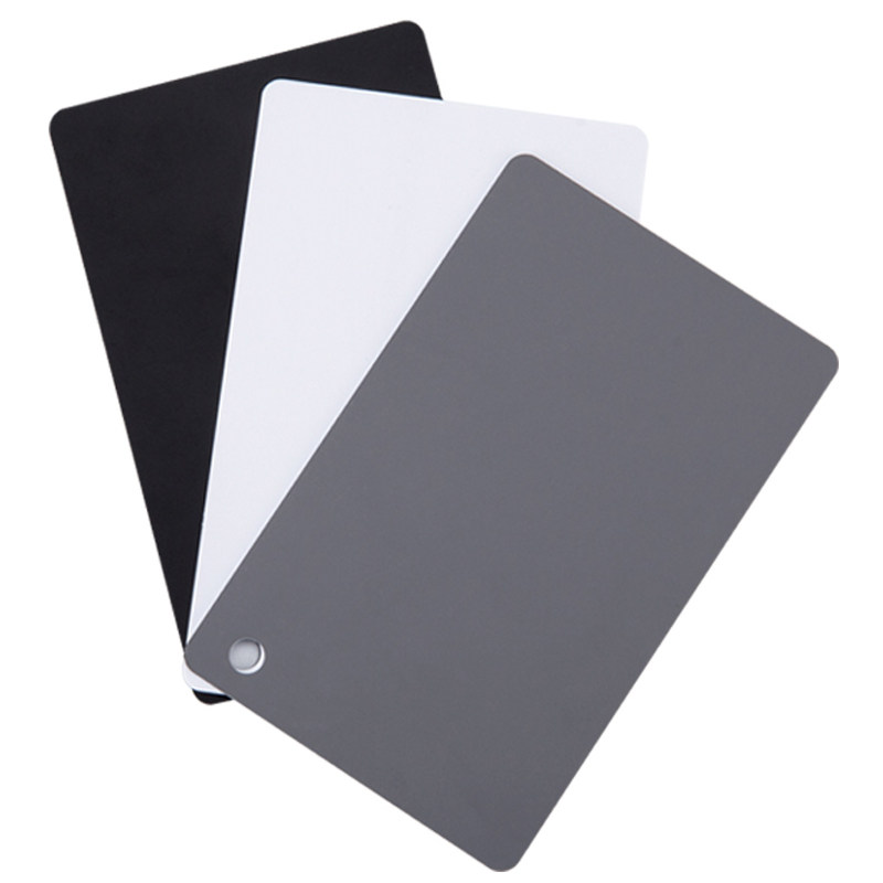 jjc黑白灰防水色差无色测光拍摄中灰灰色黑白灰板