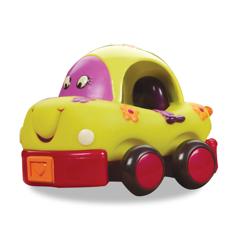 回力btoys比乐儿童玩具卡通汽车模型迷你奔跑速度惯性