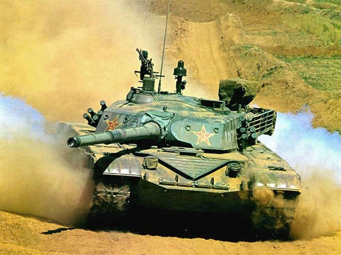 正版小号手 拼装模型 1/35 中国98式新型主战坦克 带双电机