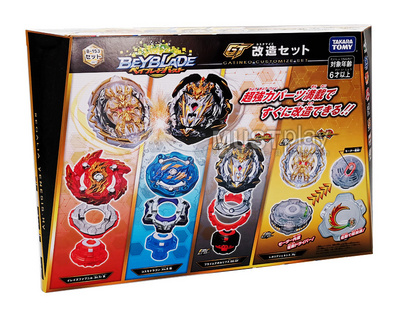 takara tomy日本爆旋霸旋陀螺beyblade gt 加强改造四个装 b-153
