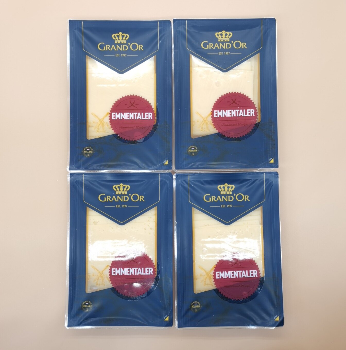 荷兰进口营养天然伊顿芝士马苏里拉片状干酪再制奶酪