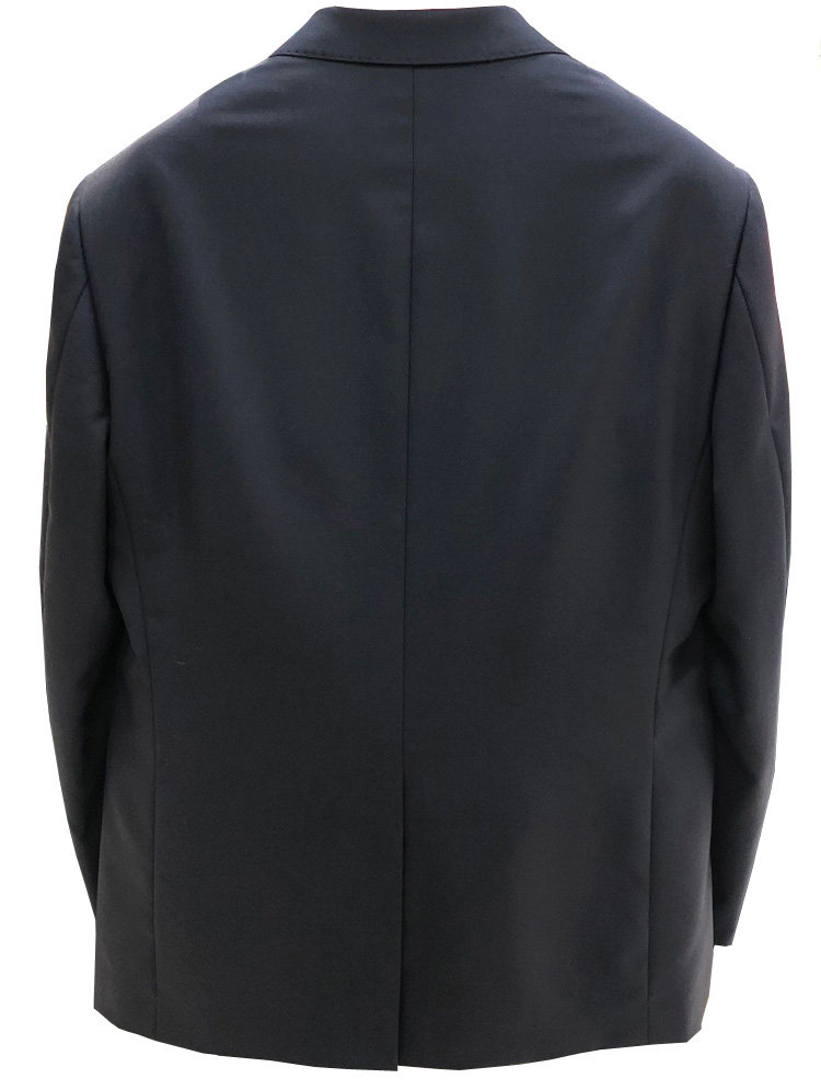 杉杉男装专柜同步新款商务宽松版藏蓝纯色羊毛西服套装319095