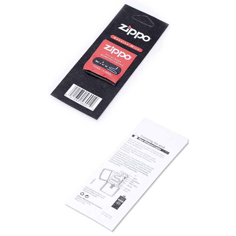 原装正品zippo打火机芝宝耗材配件专用棉芯棉线火石