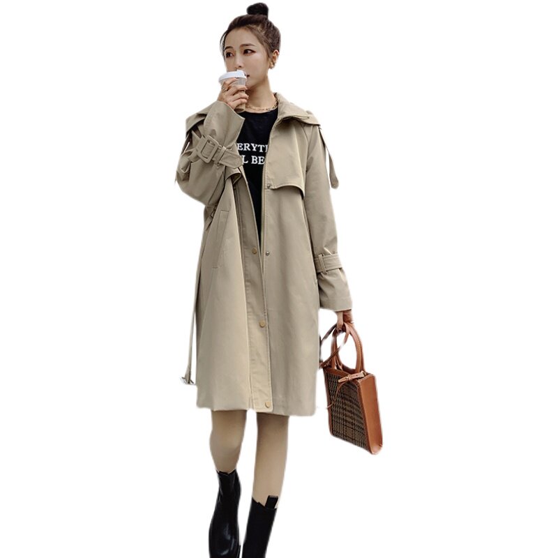 春风风衣允硕女装官方衣服玛玛2021麦寻专柜风衣