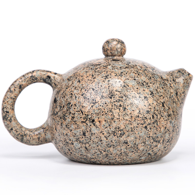 神石阁中华麦饭石茶壶纯手工壶西施壶功夫茶壶具手把壶小茶壶石壶