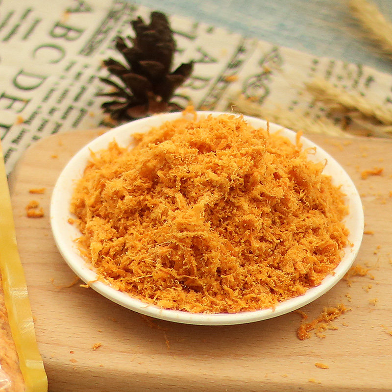 肉松盐城费氏猪肉肉粉250g带自封口烘焙寿司寿司料理