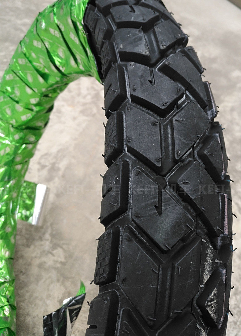 轮胎民隆英制龟背花纹18寸460摩托山地公路摩托车轮胎