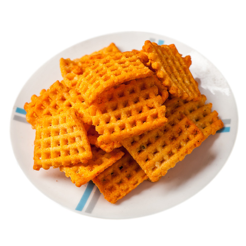 清真大米豆香麻辣味锅巴200g袋装陕西特产北方传统食品怀旧零食