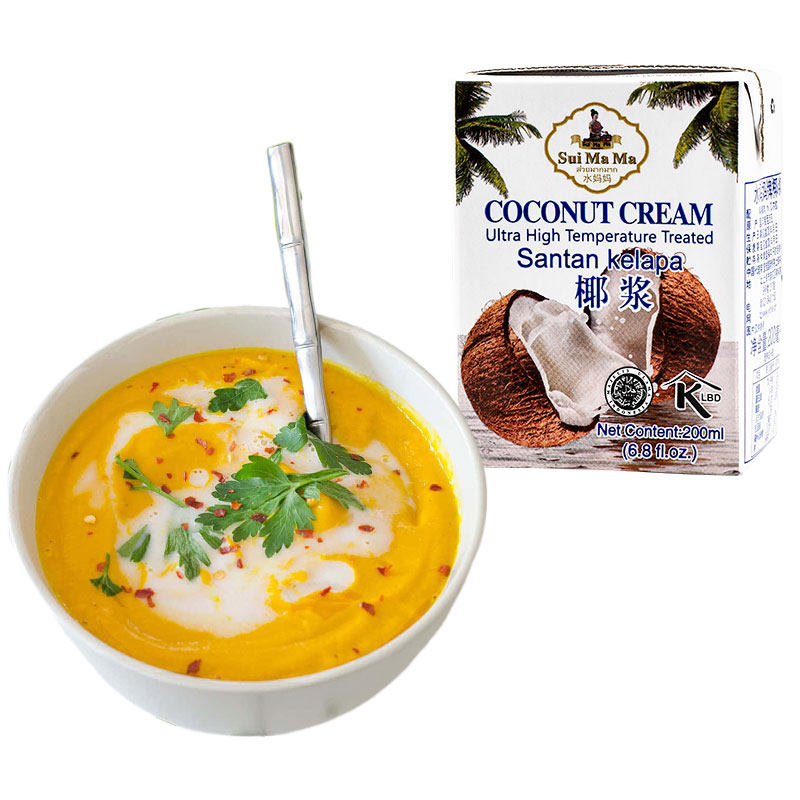 印尼进口口水妈妈椰浆200ml椰汁西米奶茶咖喱其他