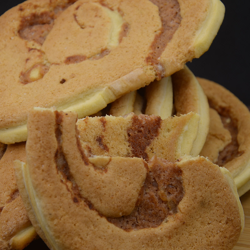 湛江吴川特色小食牛耳饼500g袋 香炸脆猫大牛耳朵饼 特产零食
