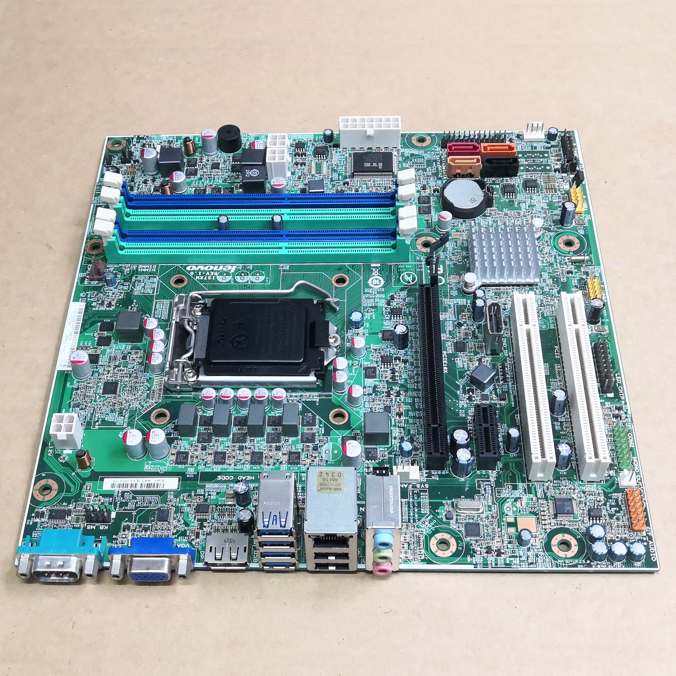 主板联想is7xmv101155针q77vgadp输出启天m6470主板