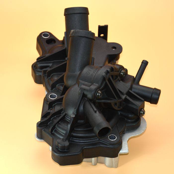 总成水泵新捷达捷达高尔夫带节温器04e水泵