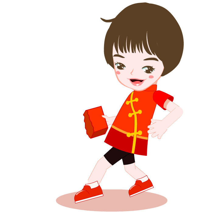 走路小女孩蹑手蹑脚女孩侧面运动规律原创flash动画设计素材