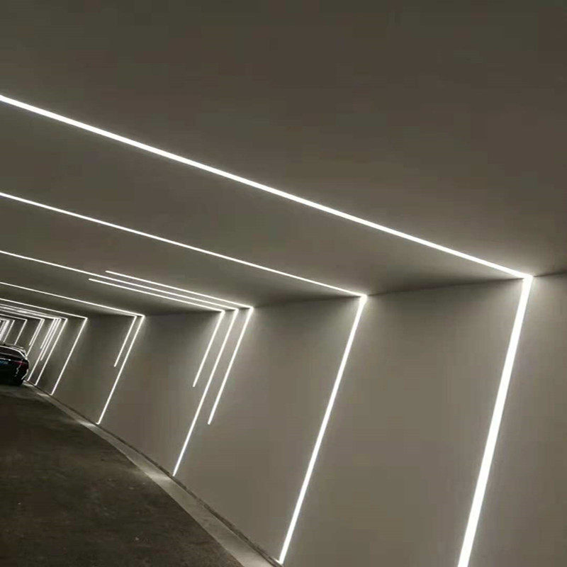 led线条射线灯灯设计师造型走廊过道楼梯灯铝射灯