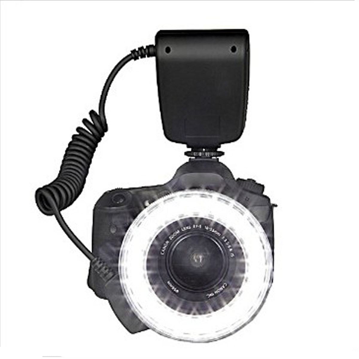 闪光灯旅行家rf550d环形微距佳能尼康松下奥林巴斯单反相机闪光灯