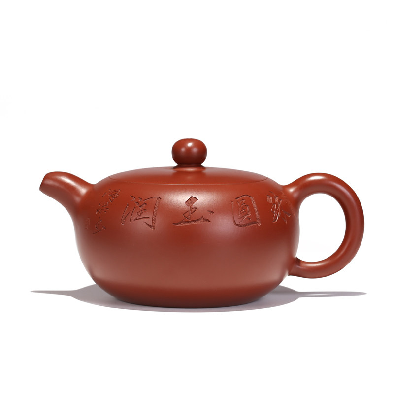 珠圆玉润国工范泽洪手工正宗原矿珍藏大红红袍宜兴茶壶