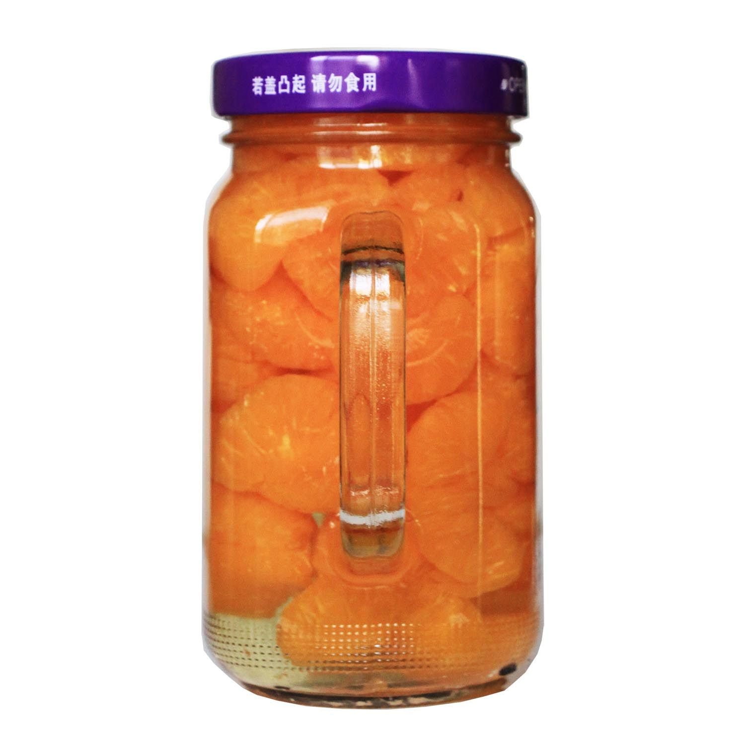 水果水果罐头桔子骑士王子568克玻璃玻璃瓶瓶装大瓶水果罐头