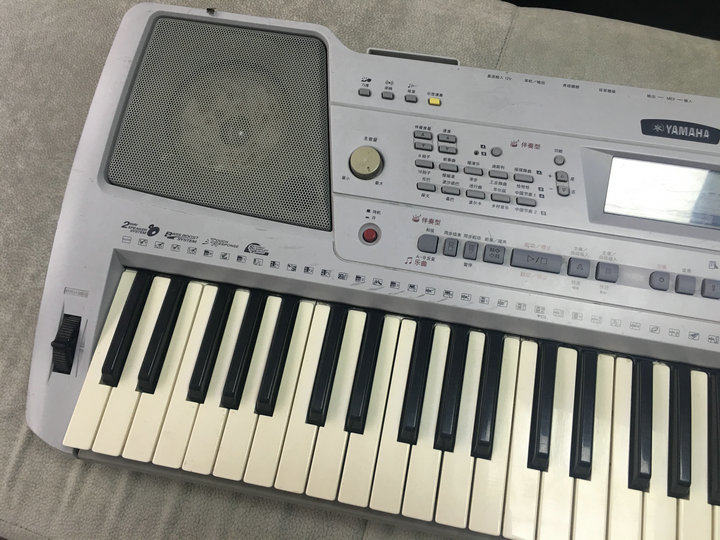 正品雅马哈yamahakb220考级电子琴中文面板力度夜光电子琴