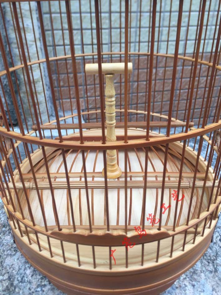 水鸫笼杂雀笼清远笼金青石石燕绣眼芙蓉竹制笼子