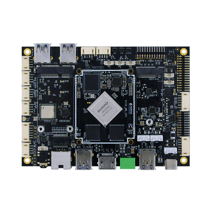 lbd3399k瑞芯rk3399k工业级宽芯片arm六核ai人工智能开发板