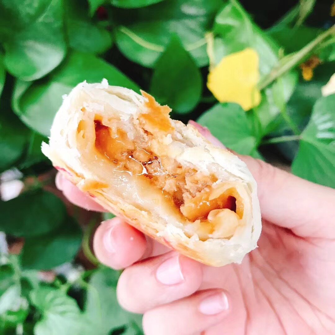 林饼记鲜肉月饼苏式酥皮月饼中秋传统糕点老字号当天现烤顺丰包邮