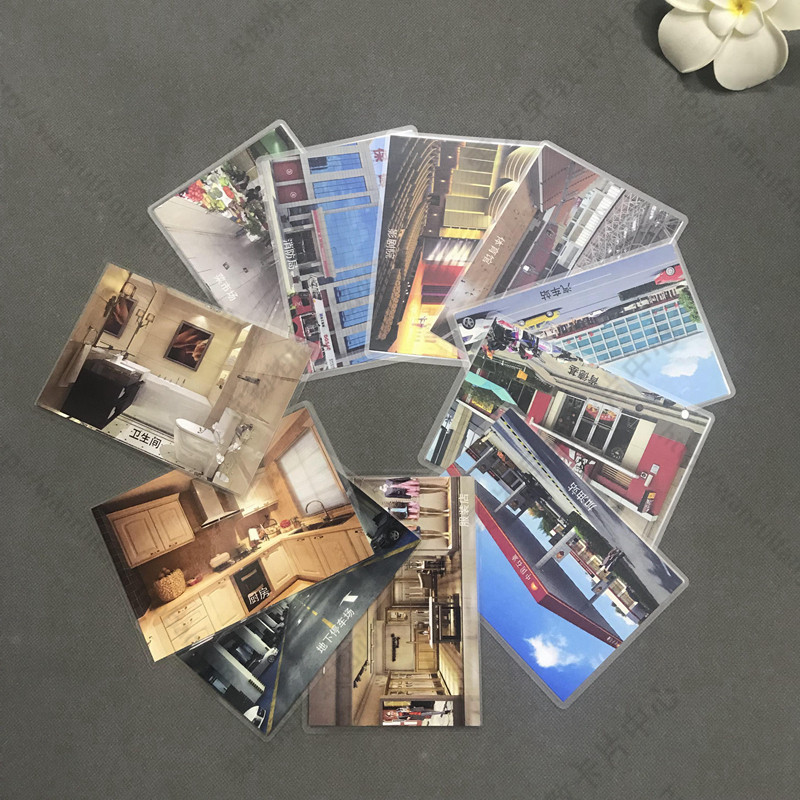 场所场景语言发育迟缓自闭症孤独症康复训练卡片早教闪卡