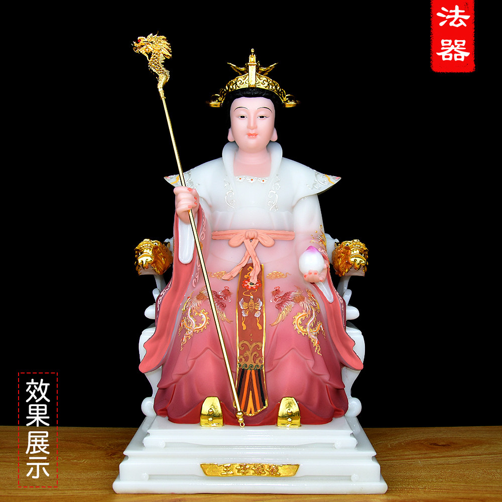 神像法器龙头拐杖配件王母娘娘土地婆婆老太摆件