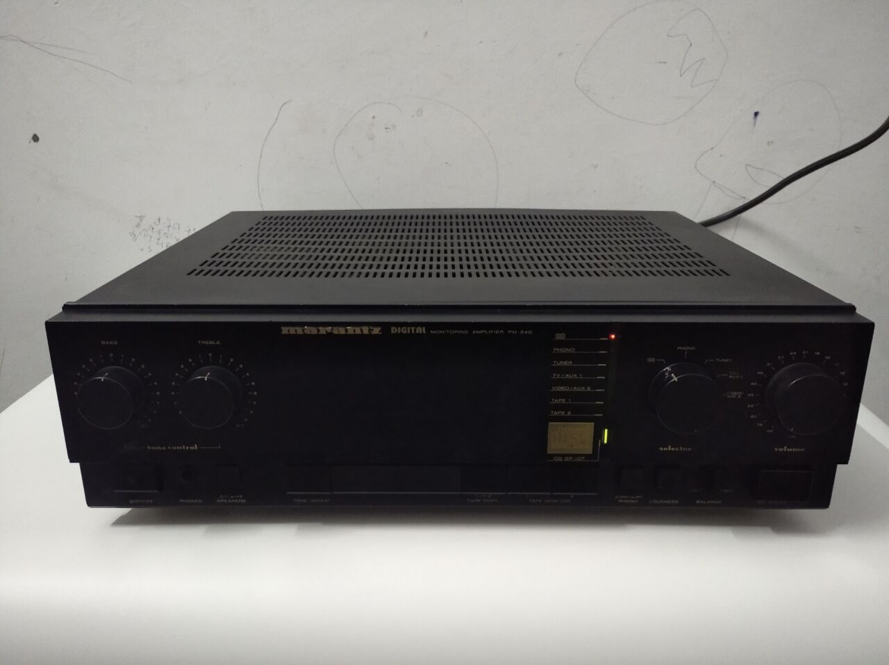 日本原产marantz马兰士pm54d金标发烧hifi纯音音乐功放