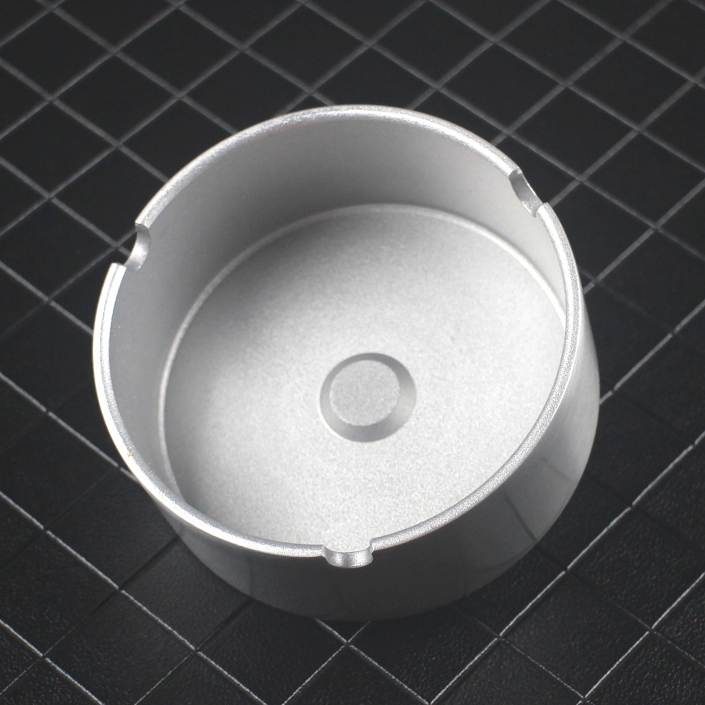 烟灰缸简约现代防风带盖家用迷你创意加厚铝合金时尚烟灰缸