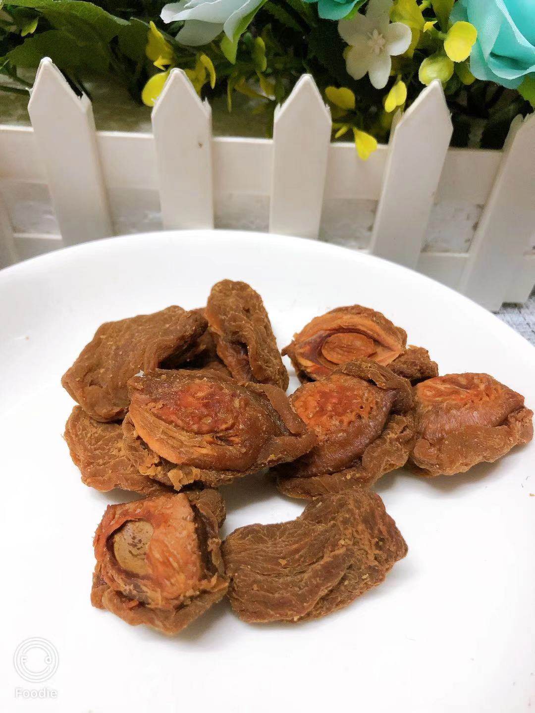 607080童年味道瘪桃干吃不厌美极咸桃瓣凉果蜜饯梅类制品