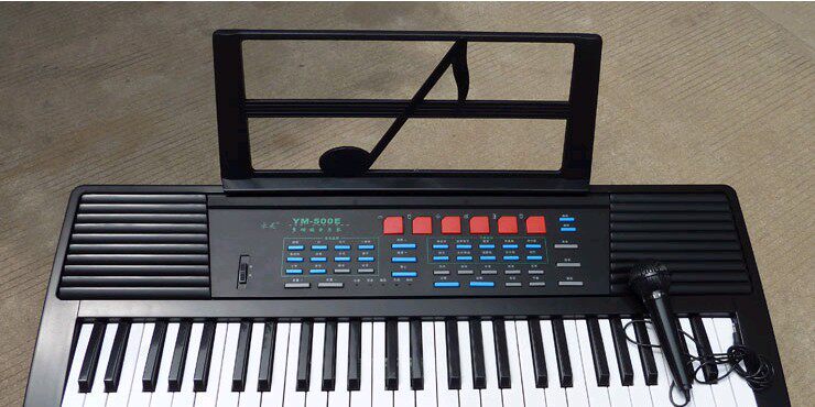 正品多省包邮永美电子琴多功能ym500e儿童童初学用电子琴